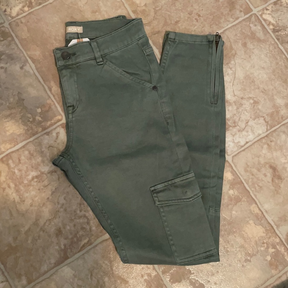 Roxy Skinny Fit Cargo Pants
